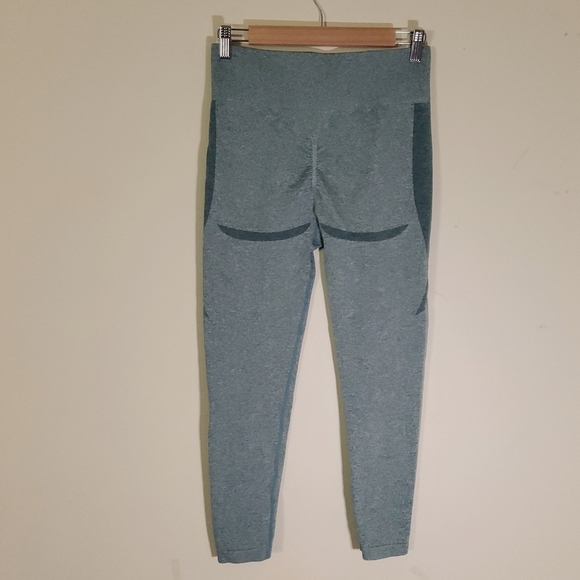 CRZ YOGA blue Athletic Legging Missing Size Tag Waist 13" - Picture 1 of 4